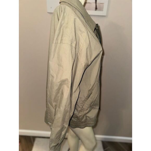 Towne by London Fog Men's XL Tan Vintage Casual Jacket Mid-Length - Picture 8 of 16